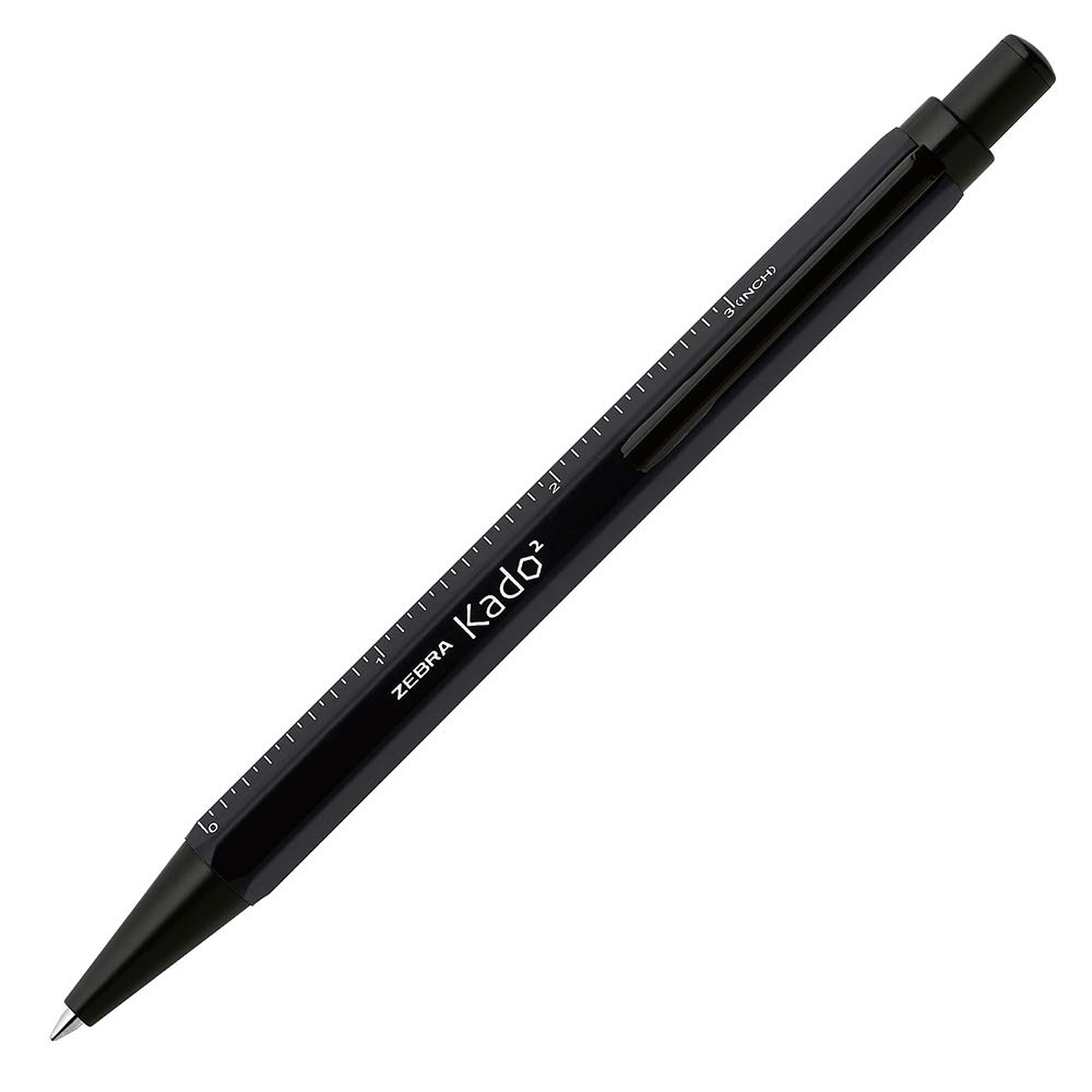 Amazon.co.jp: ゼブラ 油性ボールペン カドカド 0.7 ブラック BA104-BK